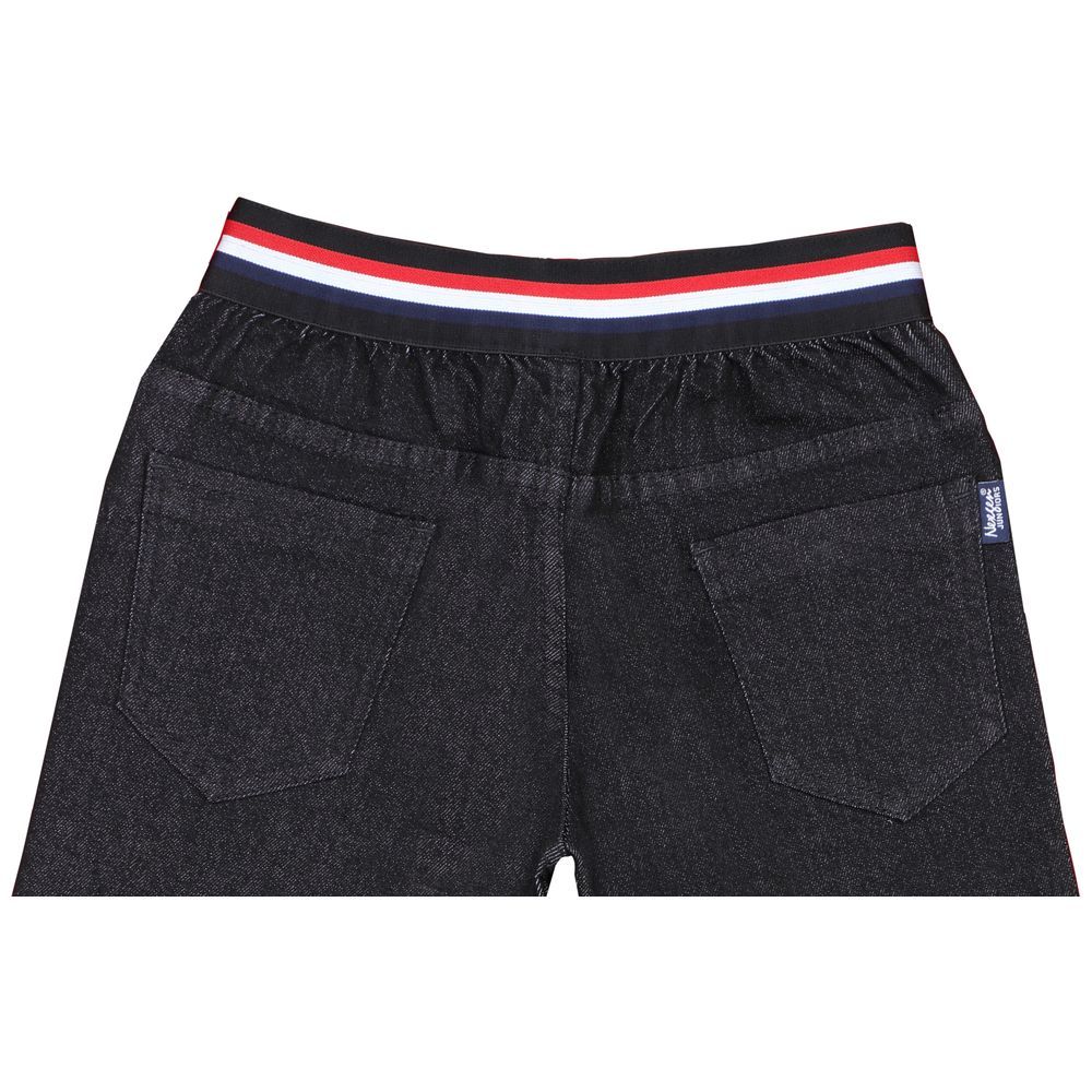 Nexgen Juniors - Boy Denim Jamaican Shorts - Black