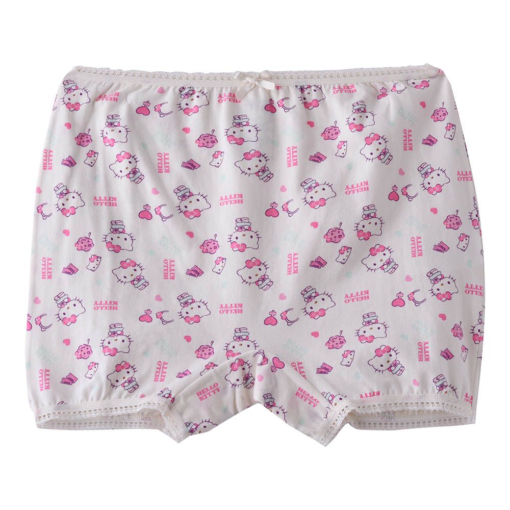 Hello Kitty - 3pc-Set - Girl Printed Briefs - White/Pink