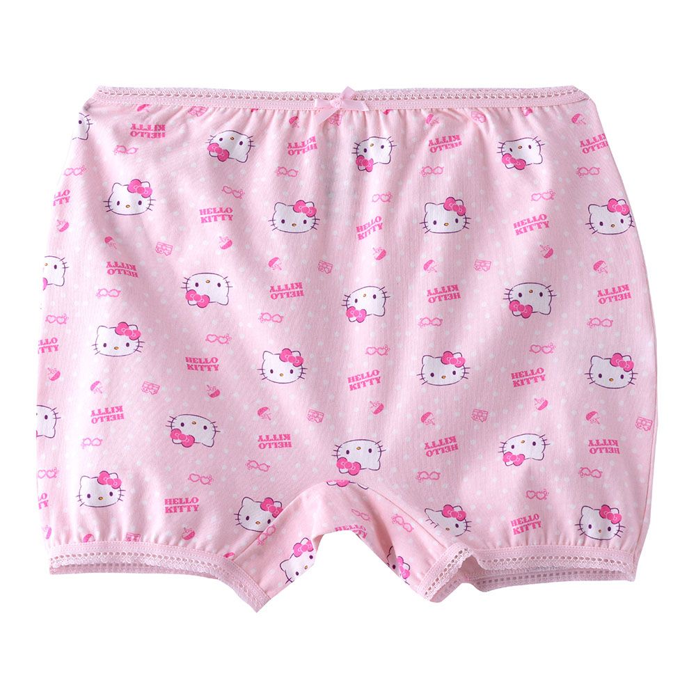 Hello Kitty - 3pc-Set - Girl Printed Briefs - White/Pink