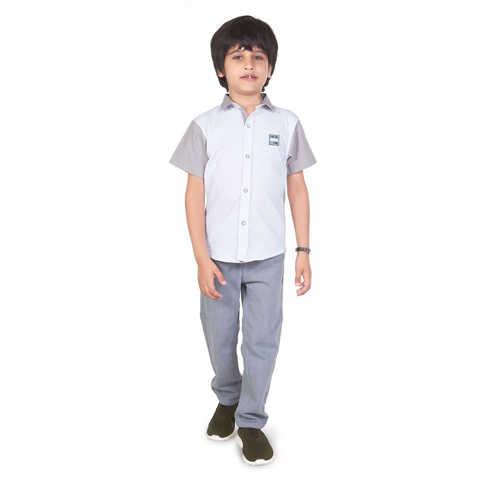 Little Kangaroos - Boy Denim Jeans - Grey