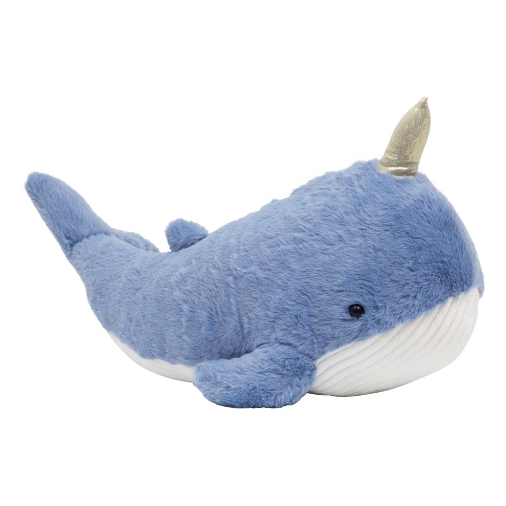 Toto Toys - Plush Soft Toy - Whale - Blue - 55 cm