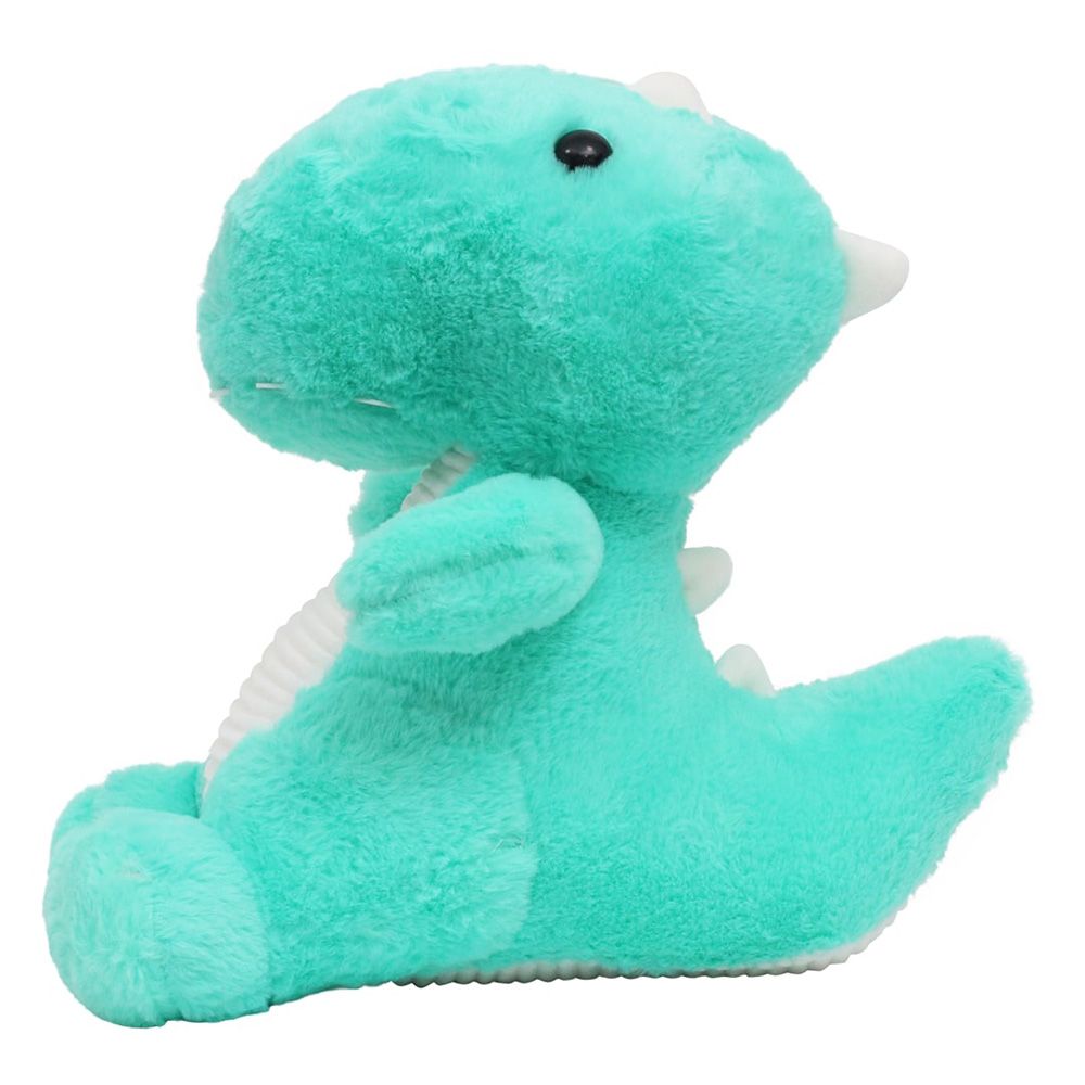 Toto Toys - Plush Soft Toy - Dinosaur - Blue - 27 cm