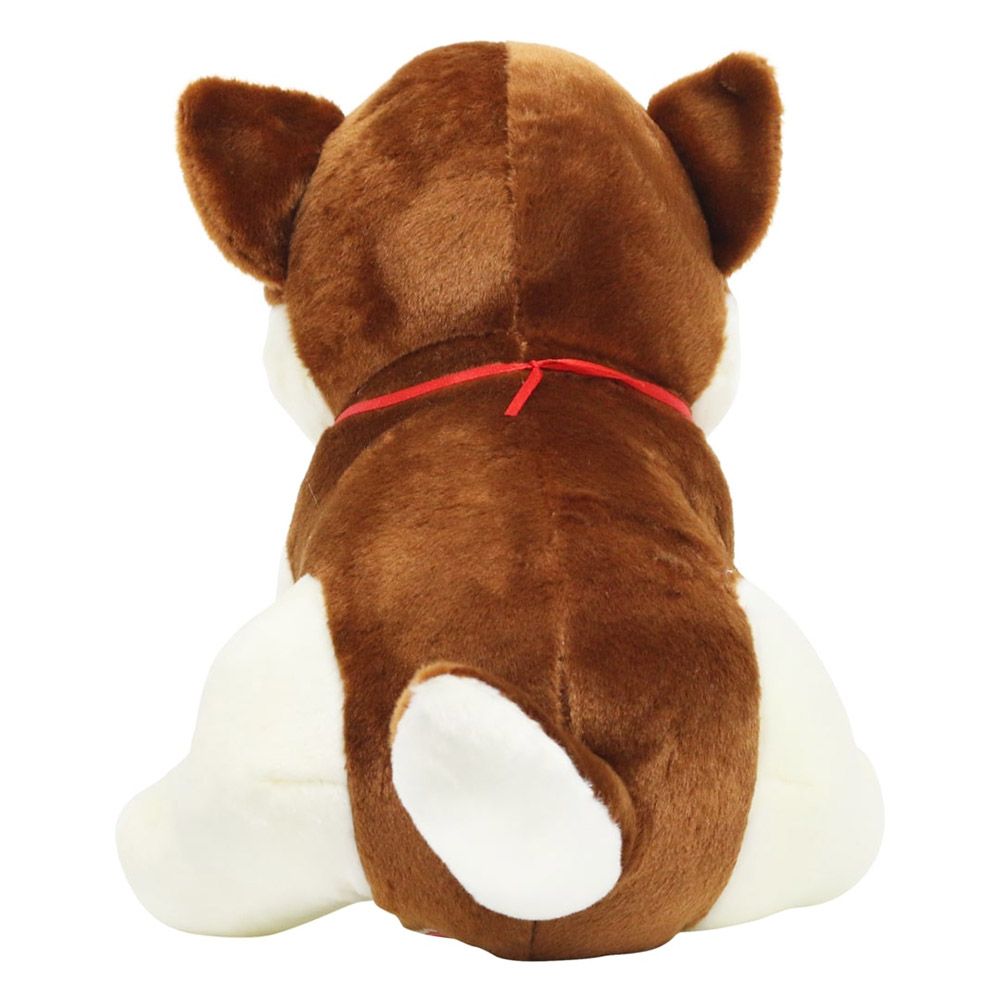 Toto Toys - Plush Soft Toy - Dog - Brown - 35 cm