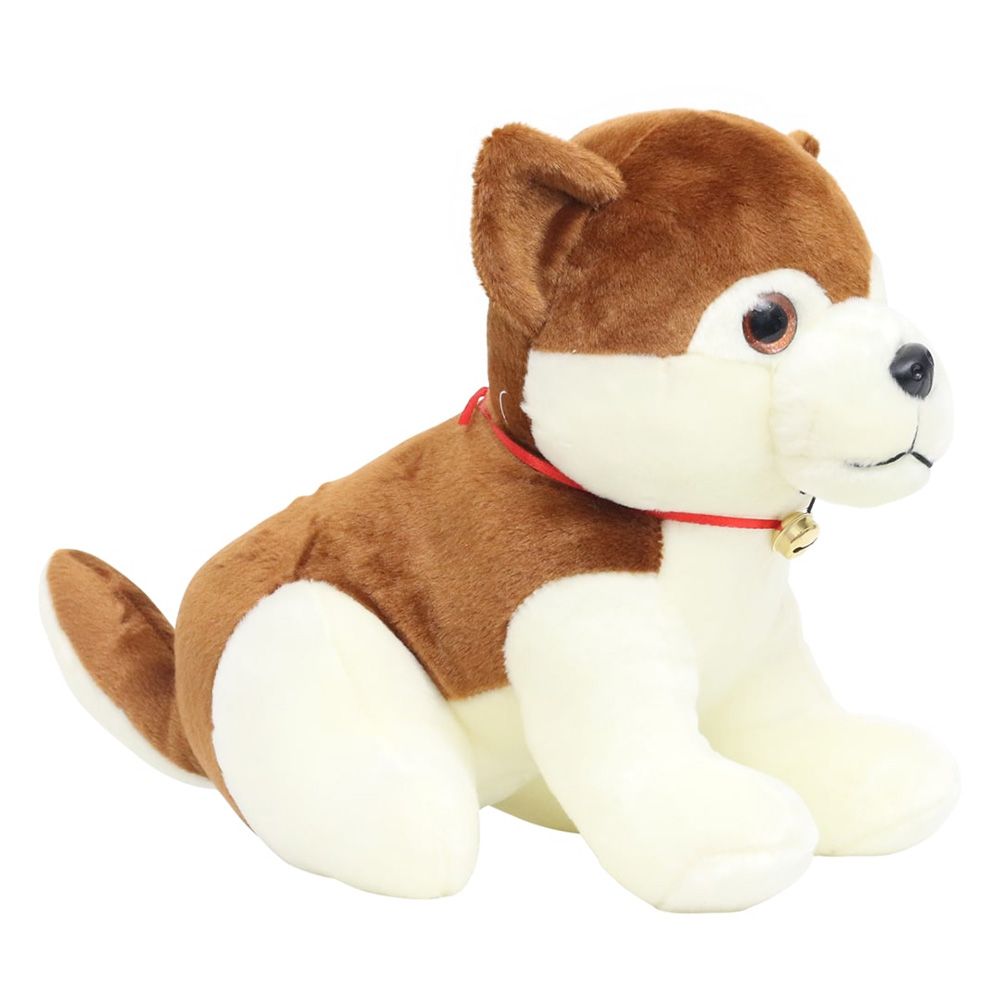 Toto Toys - Plush Soft Toy - Dog - Brown - 35 cm