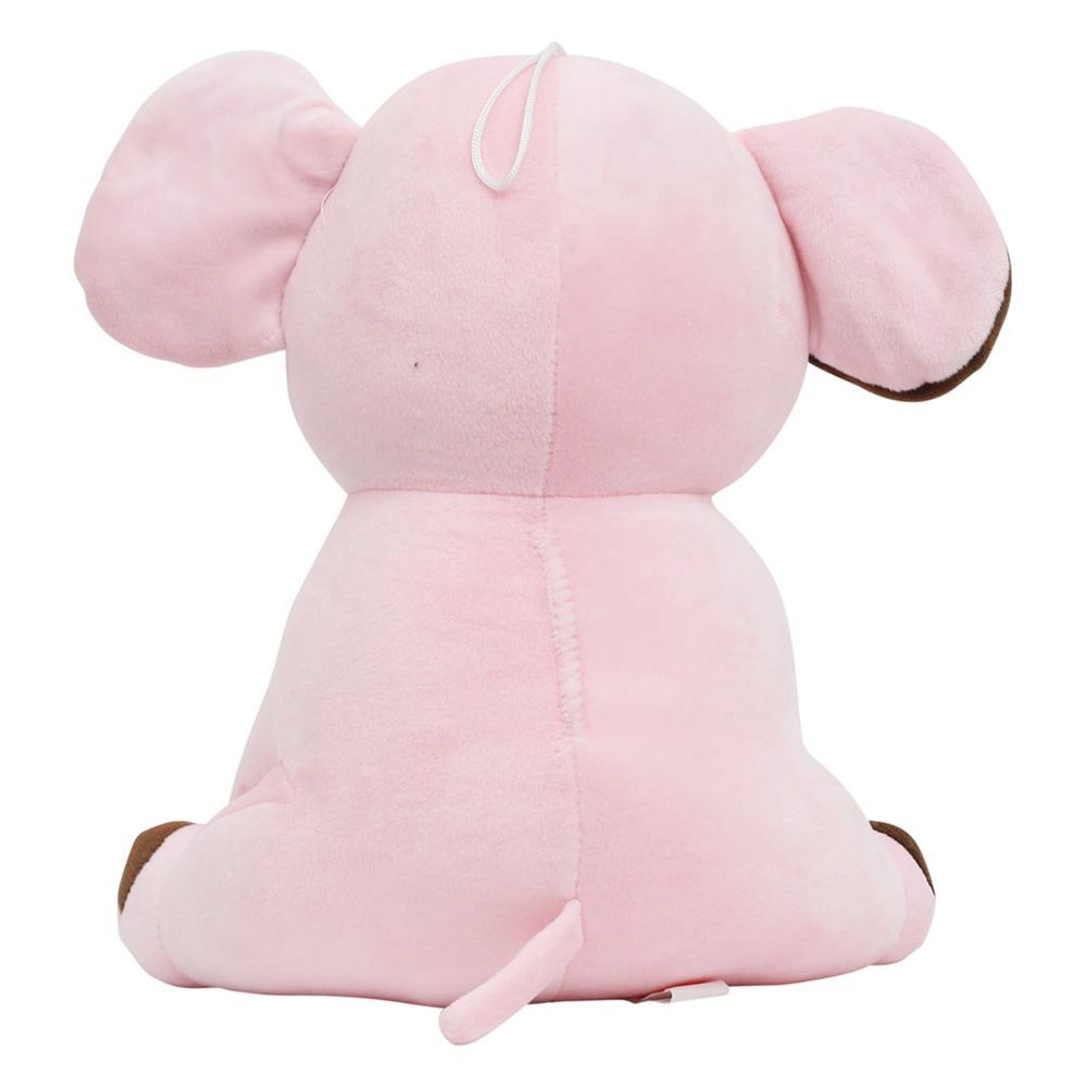 Toto Toys - Plush Soft Toy - Elephant - Pink - 27 cm