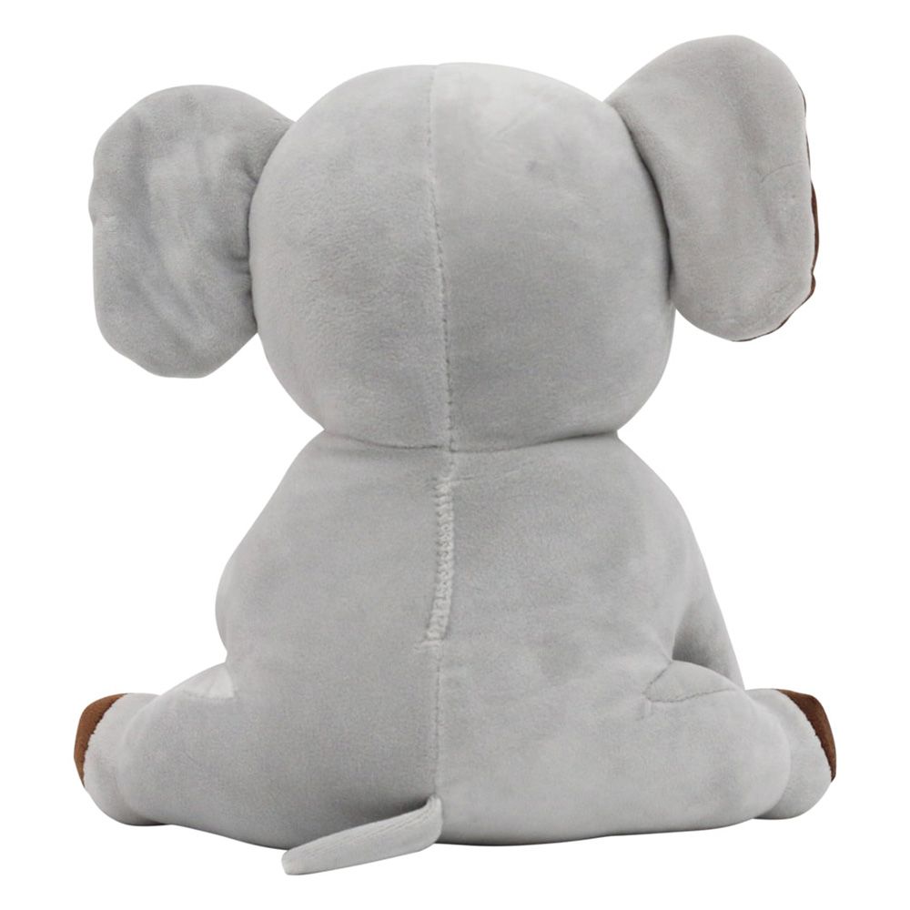 Toto Toys - Plush Soft Toy - Elephant - Grey - 27 cm