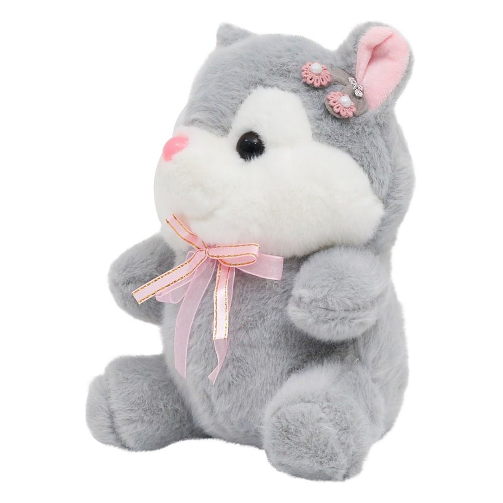 Toto Toys - Plush Soft Toy - Bunny - Grey - 23 cm