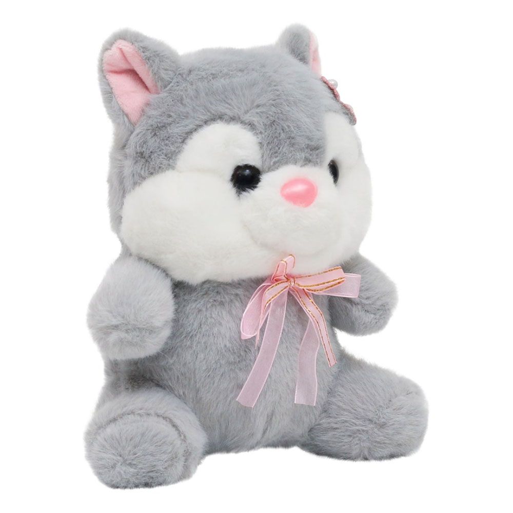 Toto Toys - Plush Soft Toy - Bunny - Grey - 23 cm