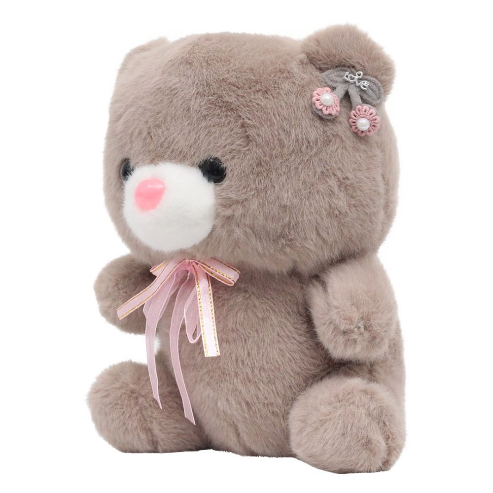 Toto Toys - Plush Soft Toy - Bear - Brown - 23 cm