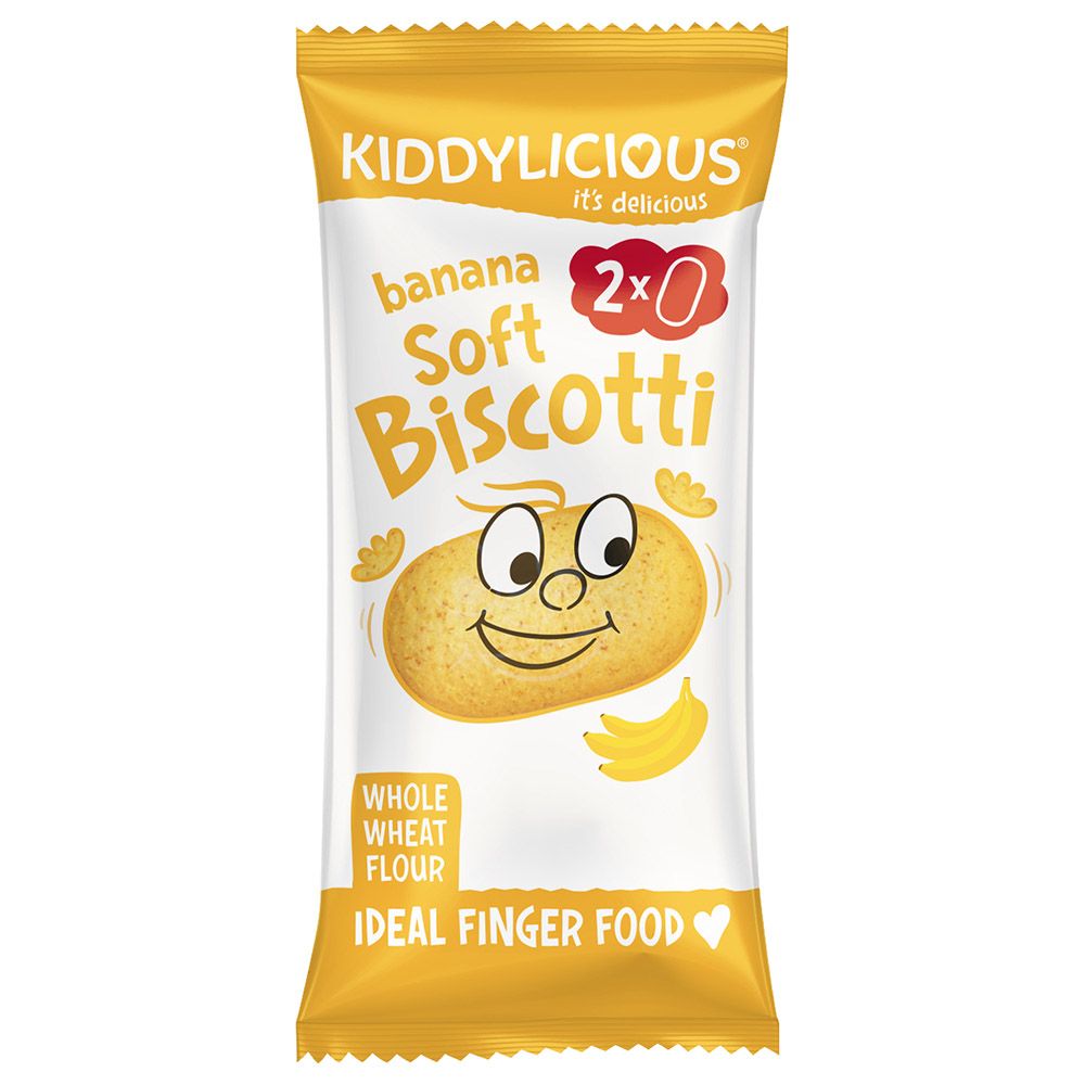 Kiddylicious - Banana Soft Biscotti