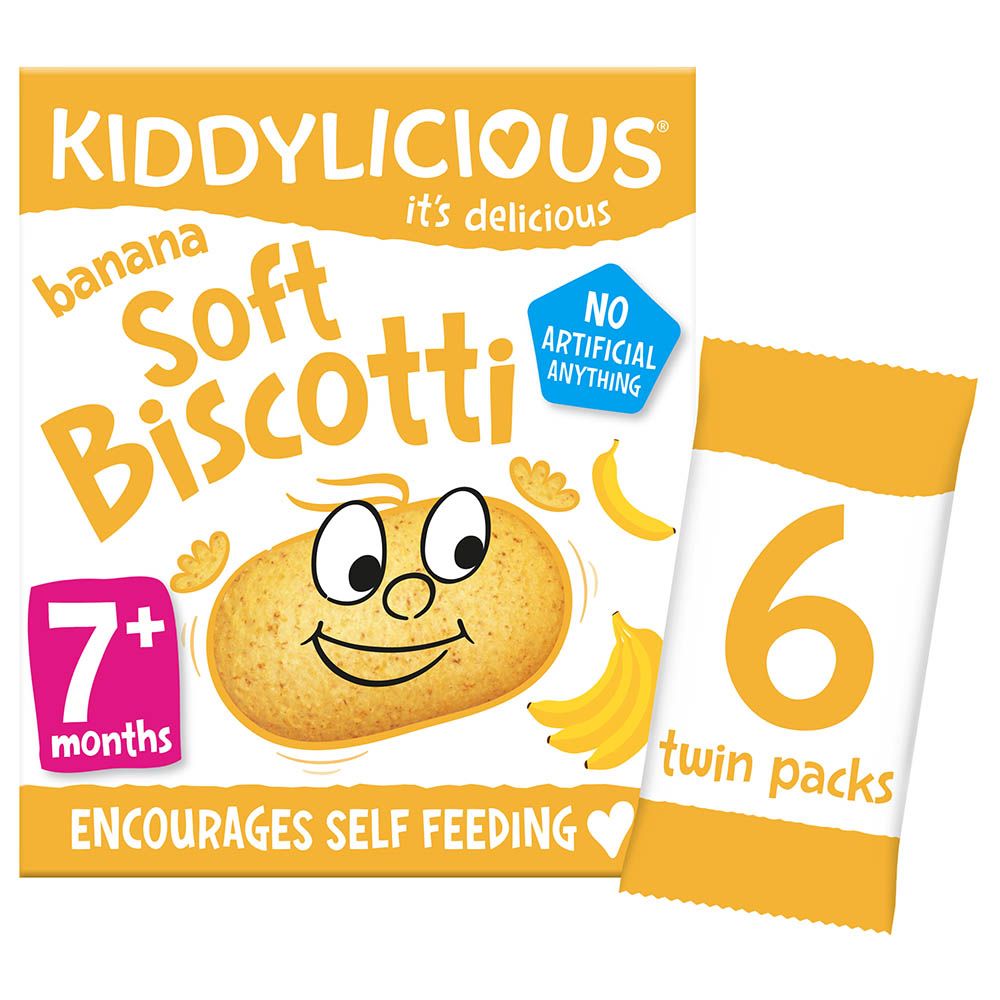 Kiddylicious - Banana Soft Biscotti