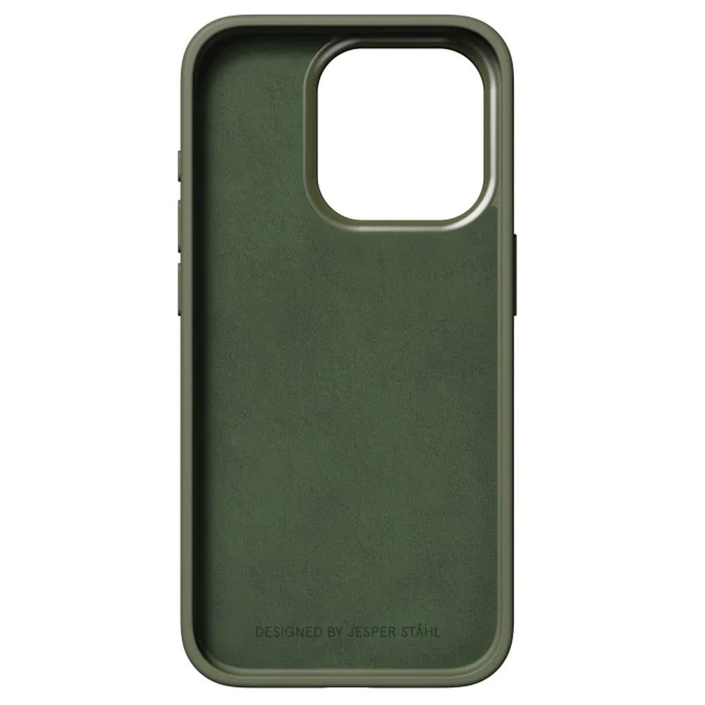 Nudient - iPhone 15 Pro Bold Case - Olive Green