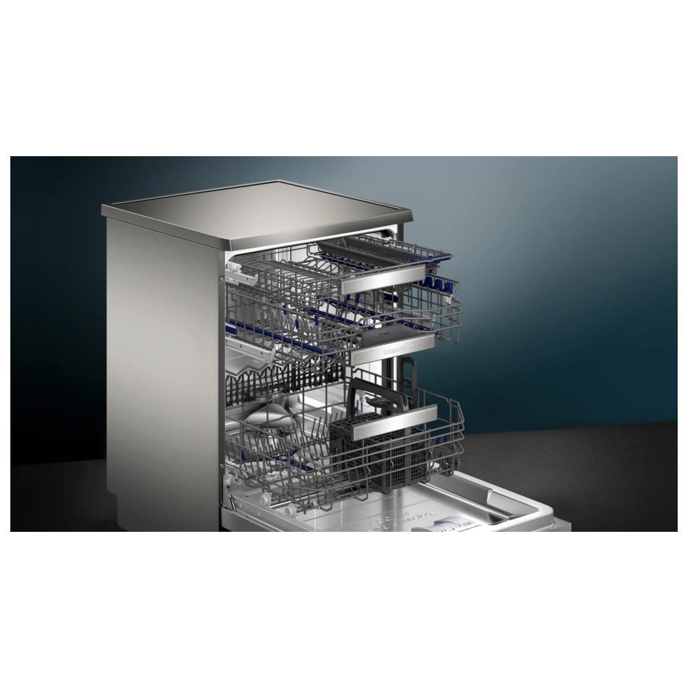 Siemens - Dishwasher SN27ZI86DM - Silver Inox - 60 cm