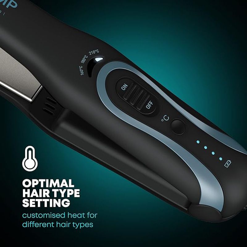 Revamp - Progloss Liberate Cordless Compact Straightener - Black