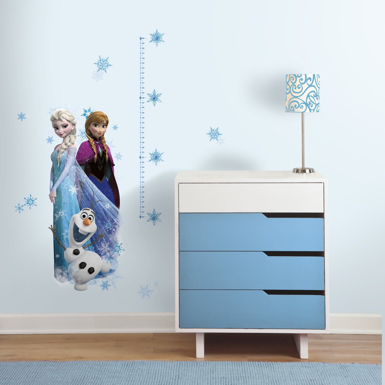 RoomMates Disney Frozen Growth Chart Wall Decal