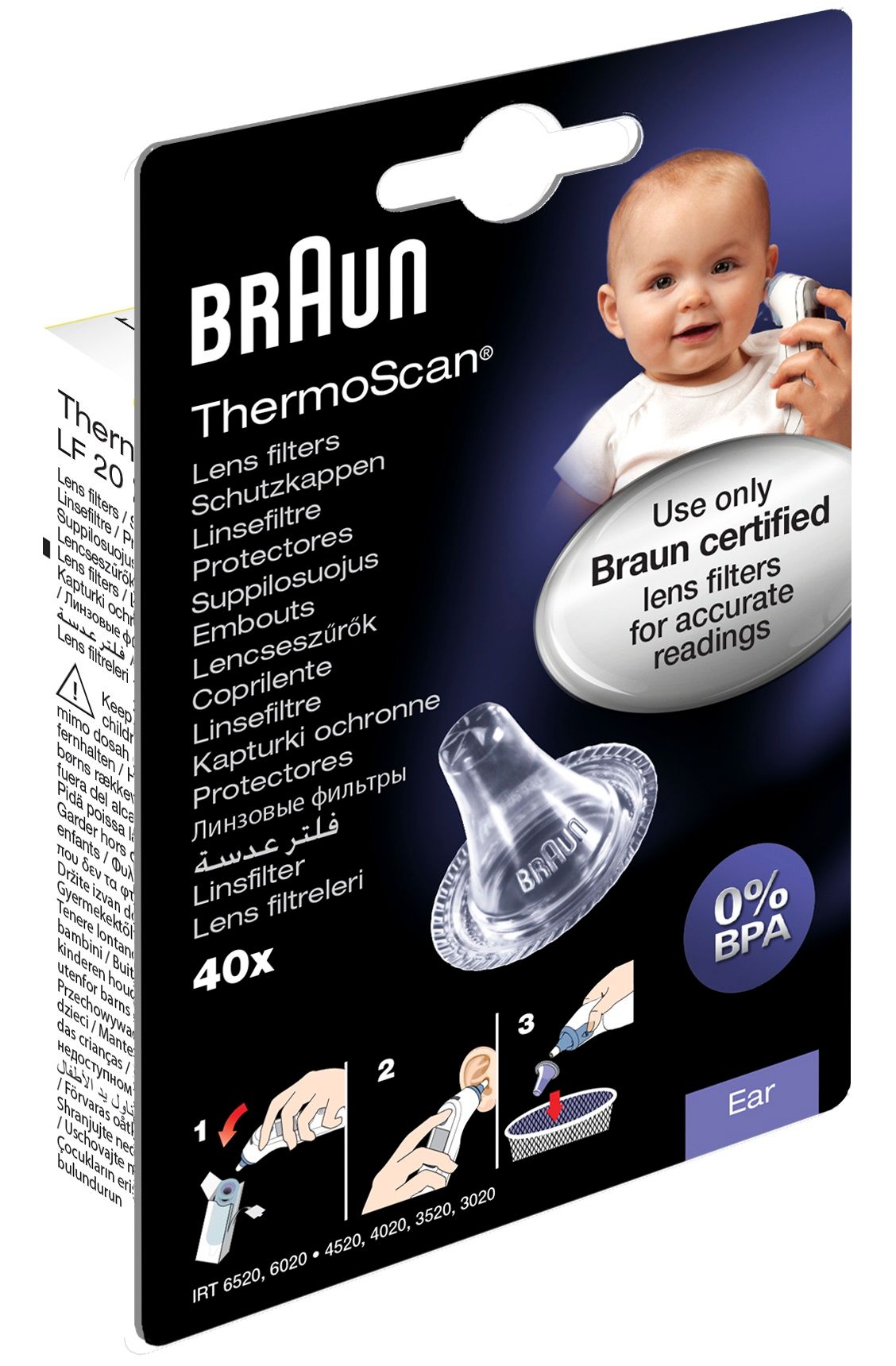 Braun-Thermoscan Refill- 40 Pcs