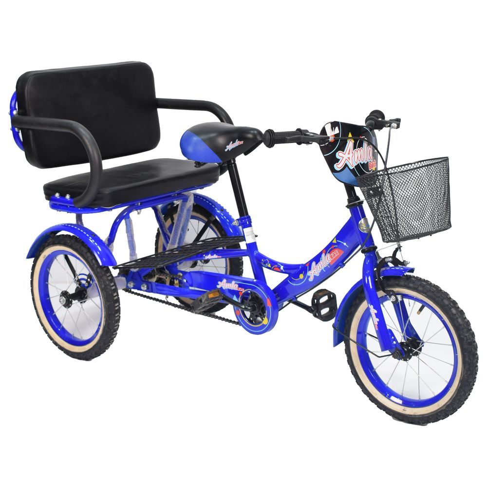 Amla - Three Wheel Bike - 12-Inch - Blue