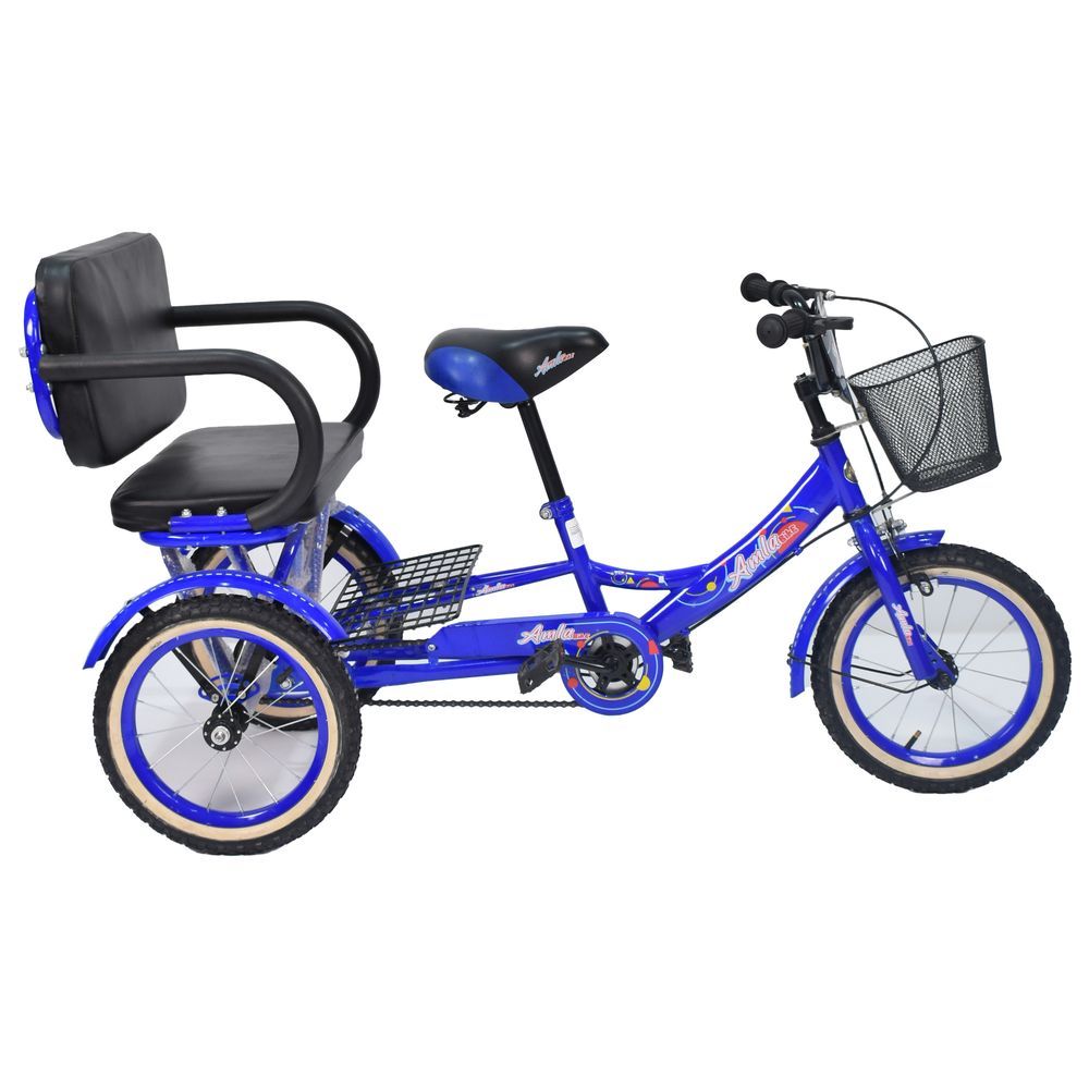 Amla - Three Wheel Bike - 12-Inch - Blue