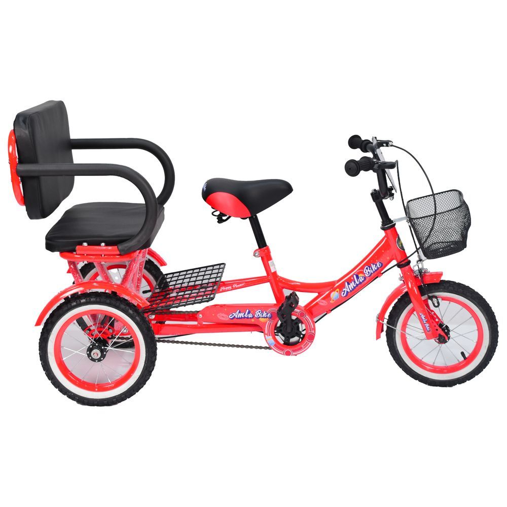 Amla - Three Wheel Bike - 14-Inch - Red