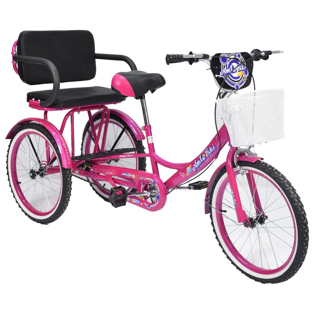 Amla - Three Wheel Bike - 16-Inch - Pink