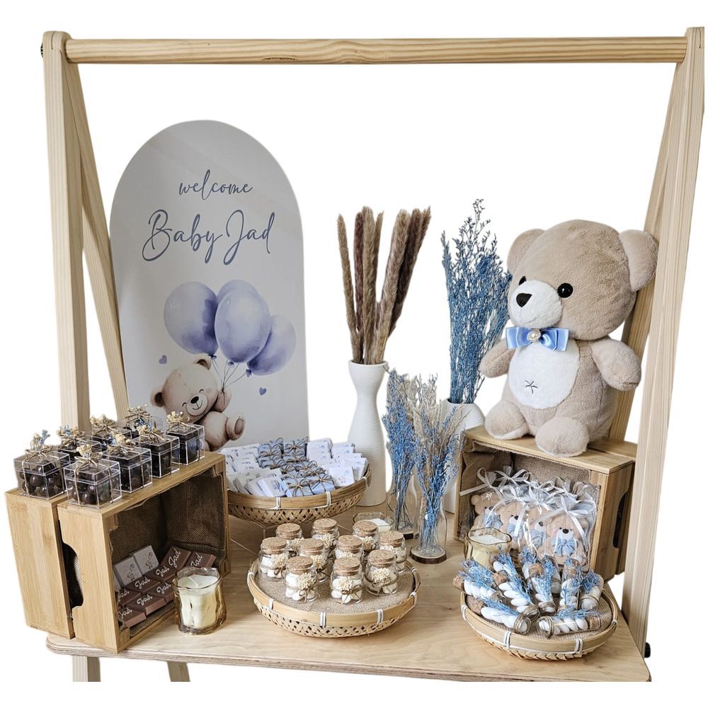 Dream Day Design - Newborn Chocolate Setup - Teddy Bear Theme