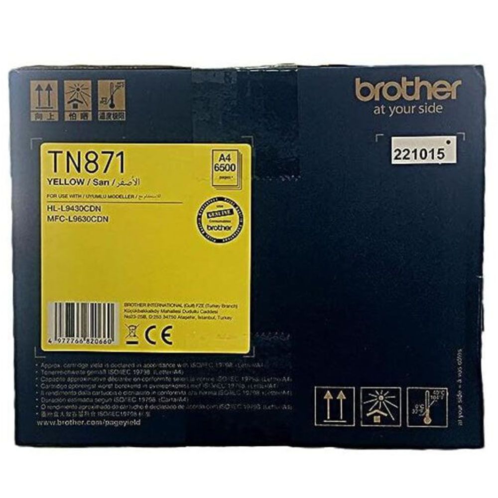 Brother - TN-871 Toner Cartridge - Yellow