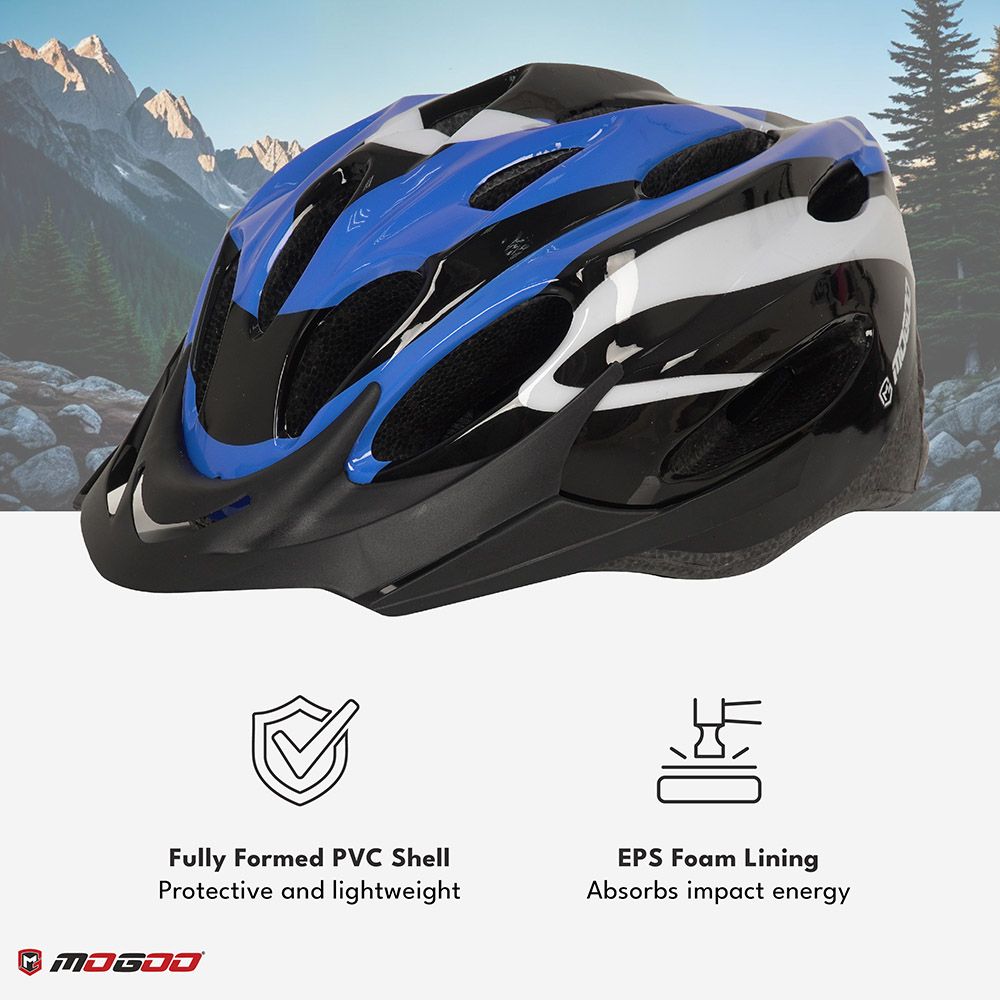 Mogoo - Sports Helmet Medium - Blue