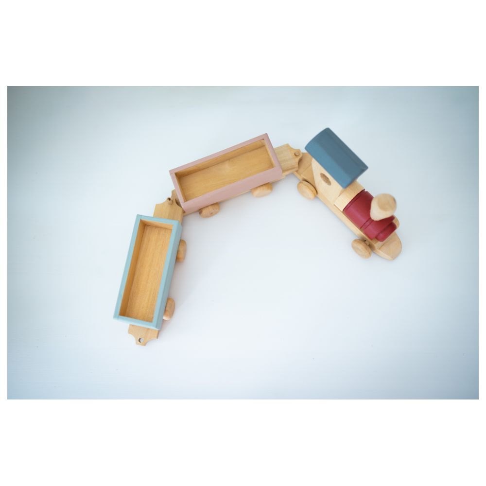 Birch and Bug - Wooden Express Train Set - 3pcs