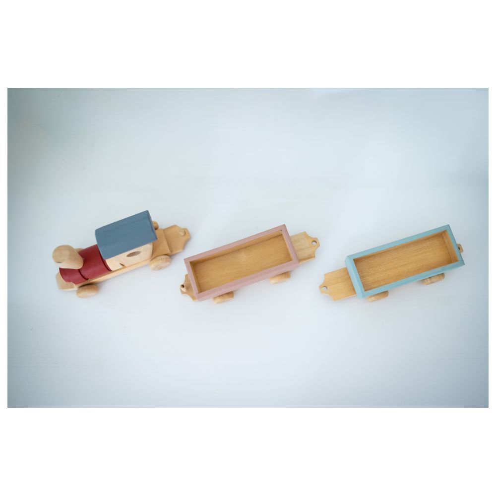 Birch and Bug - Wooden Express Train Set - 3pcs