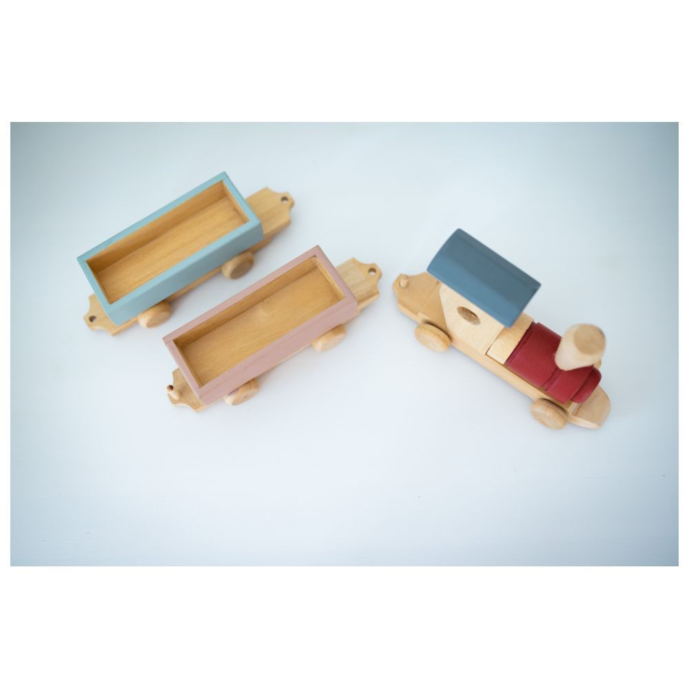 Birch and Bug - Wooden Express Train Set - 3pcs