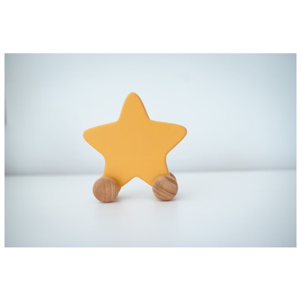 Birch and Bug - Wooden Star Sky Roller Toy