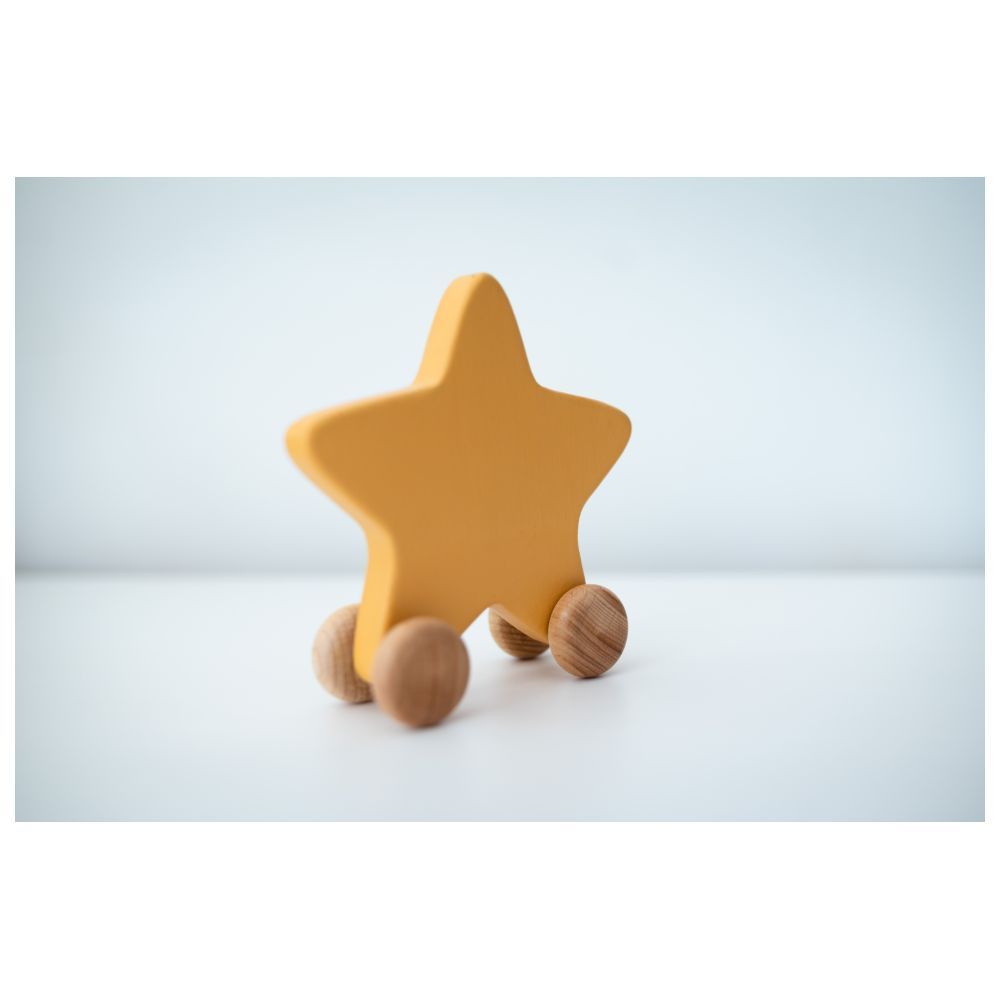 Birch and Bug - Wooden Star Sky Roller Toy