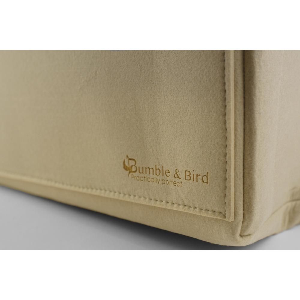 Bumble & Bird - Diaper Organizer W/ Zipper Bag - Beige