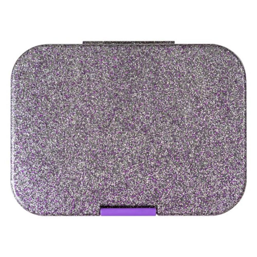 Munchbox - Midi 5 Compartments Sparkle Purple Lunchbox - Artwork Tray