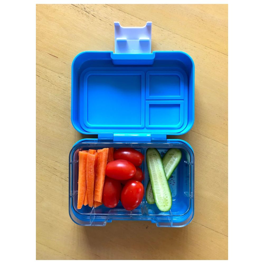 Munchbox - 3 Compartment Munchi Snack Box - Blue Crush