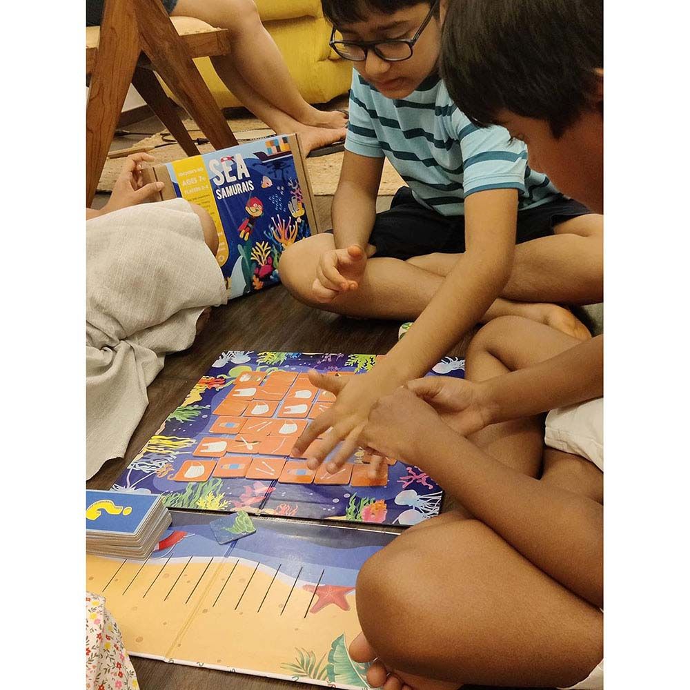 Buy Responsibly - Sea Samurais Kids Board Game