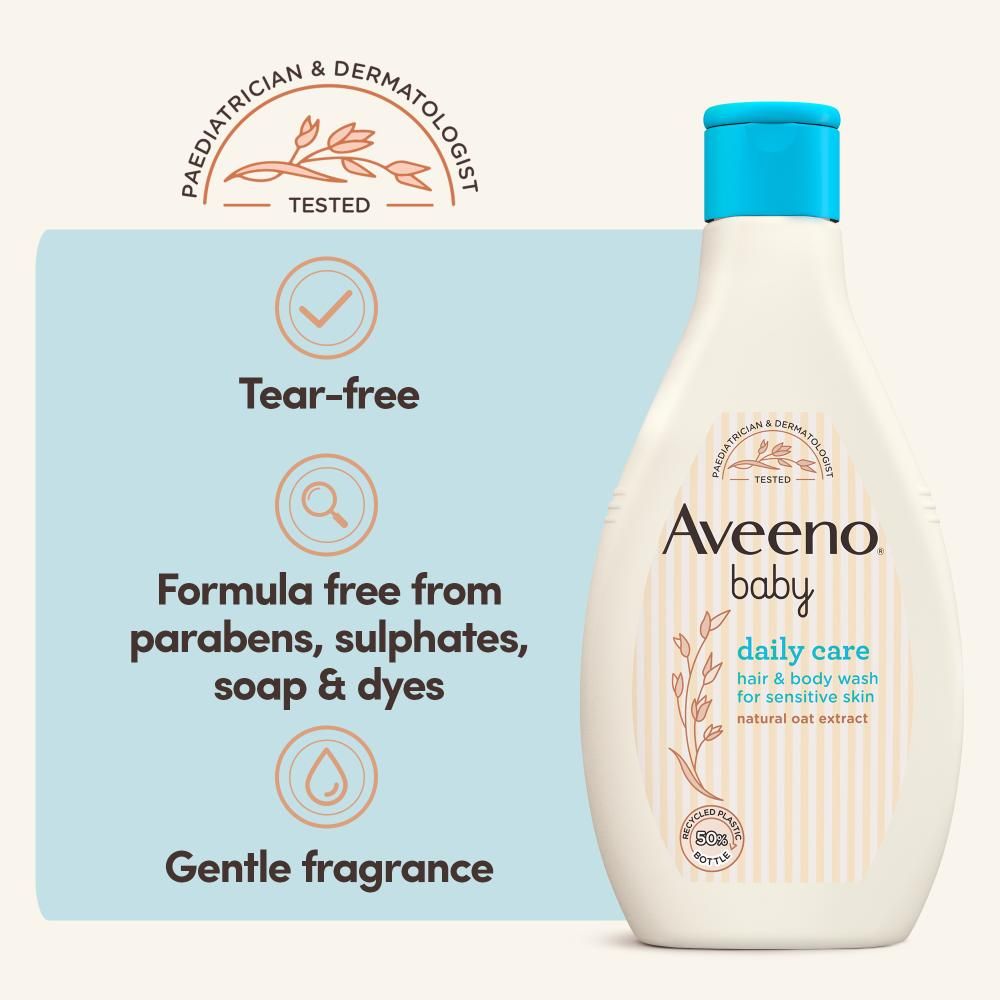 Aveeno - Baby Daily Care Hair & Body Wash - 250ml