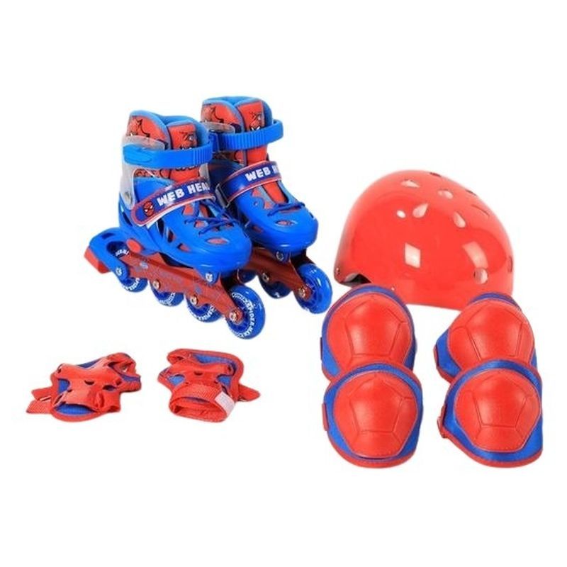 Marvel - Inline Skate Combo Set - Spider-Man - 35-38 cm- 8 Pcs