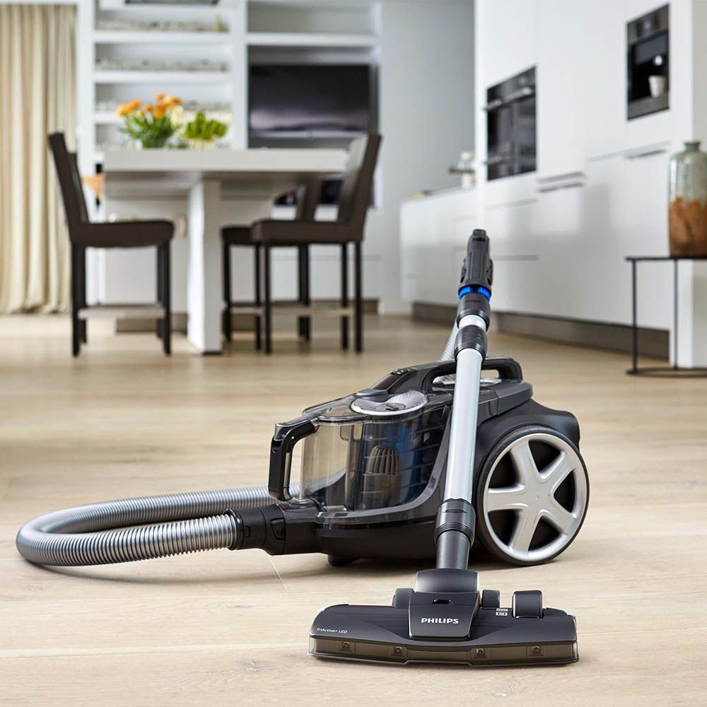 Philips - PowerPro Expert Bagless Vacuum Cleaner - Black