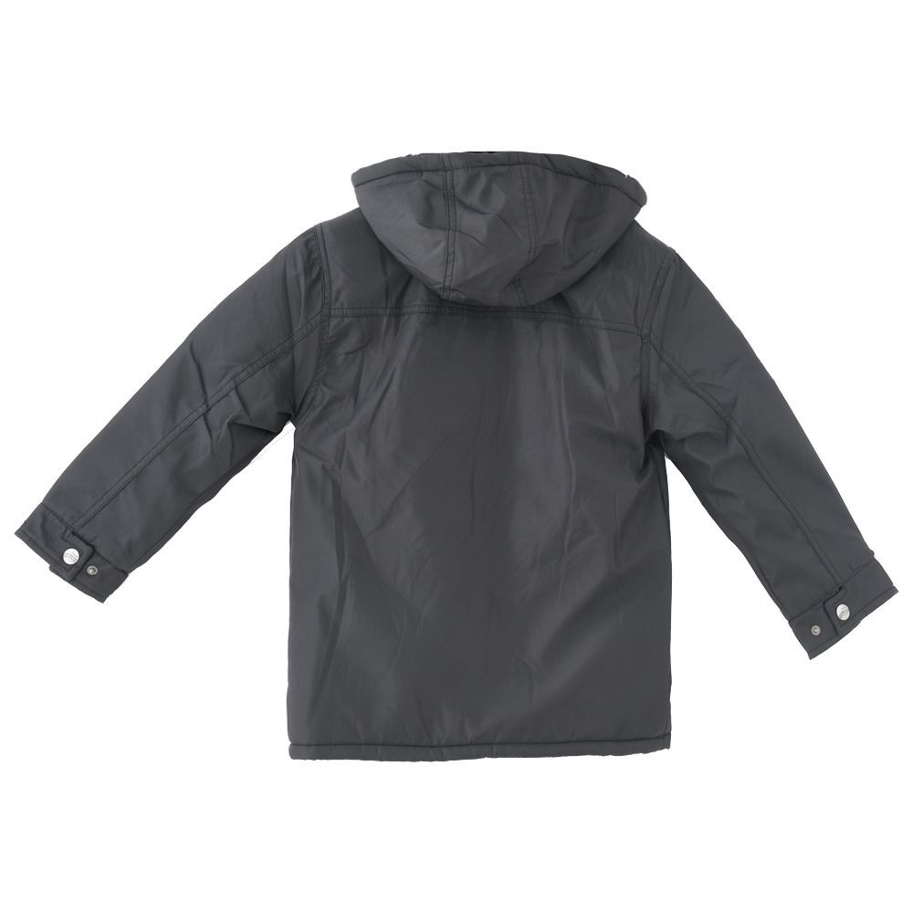 Nexgen Juniors - Boy's Full Sleeves Hooded Jacket - Black