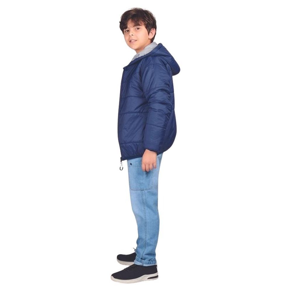 Little Kangaroos - Boy's Lightweight Jacket - Airforce Blue