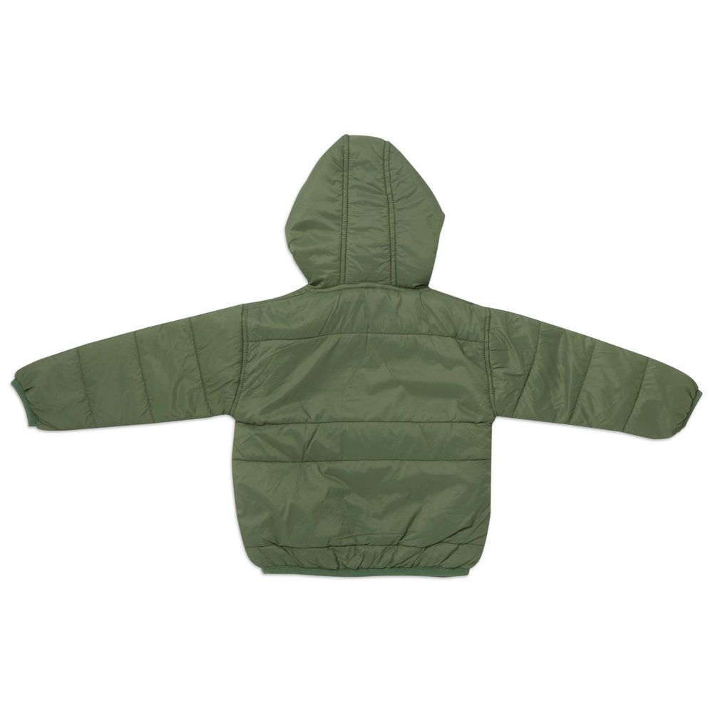 Little Kangaroos - Boy's Lightweight Hooded Jacket - Green