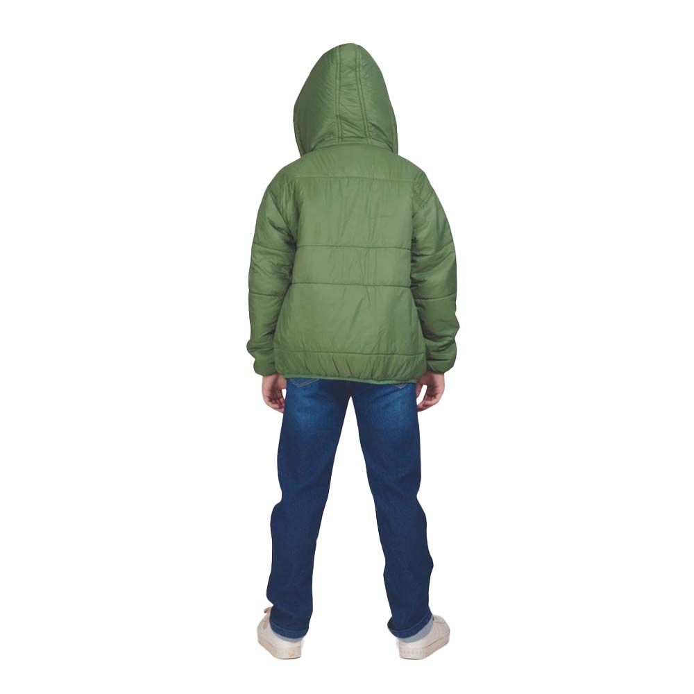 Little Kangaroos - Boy's Lightweight Hooded Jacket - Green