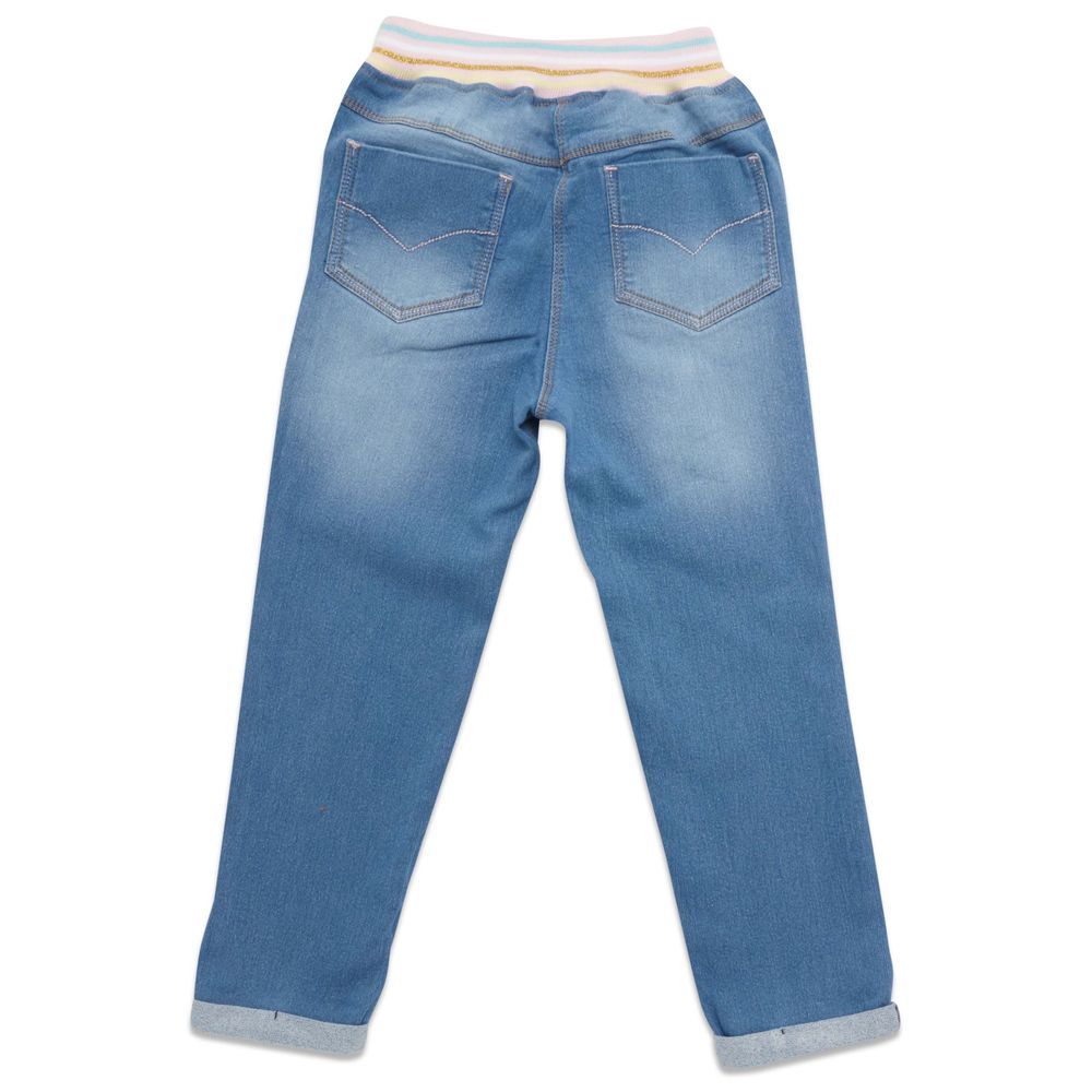 Little Kangaroos - Girl's Denim Jeans - Faded Blue