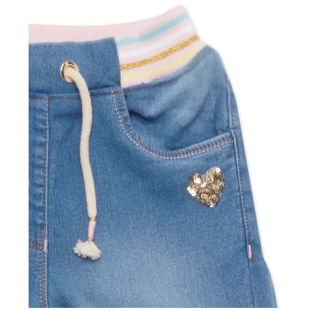 Little Kangaroos - Girl's Denim Jeans - Faded Blue