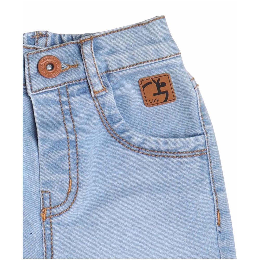 Little Kangaroos - Semi Elasticated Denim Jeans - Blue