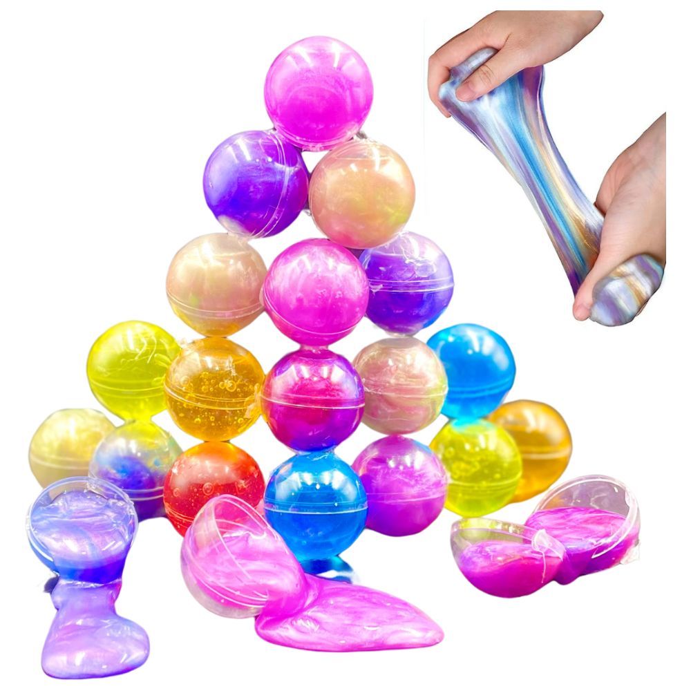 Mumfactory - Slime Kit Party Favors For Kids - Pack of 24