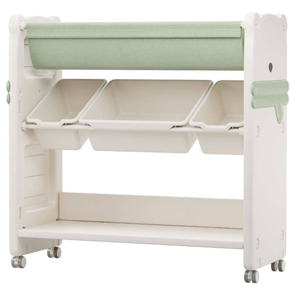 Lovely Baby - Changing Trolley w/ 4 Compartments - Green