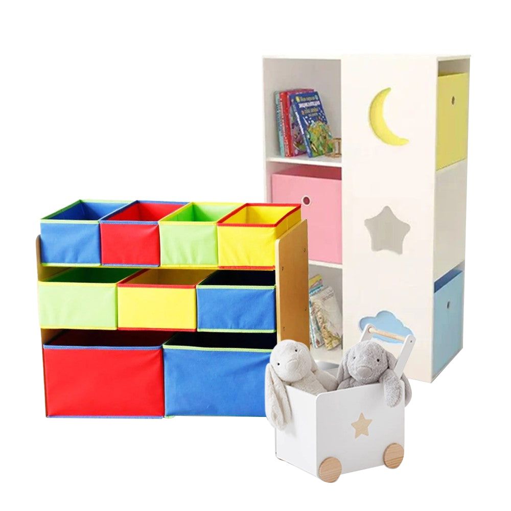 Dreeba - 3-in-1 Kids Storage Organizer Set - 3 Pcs