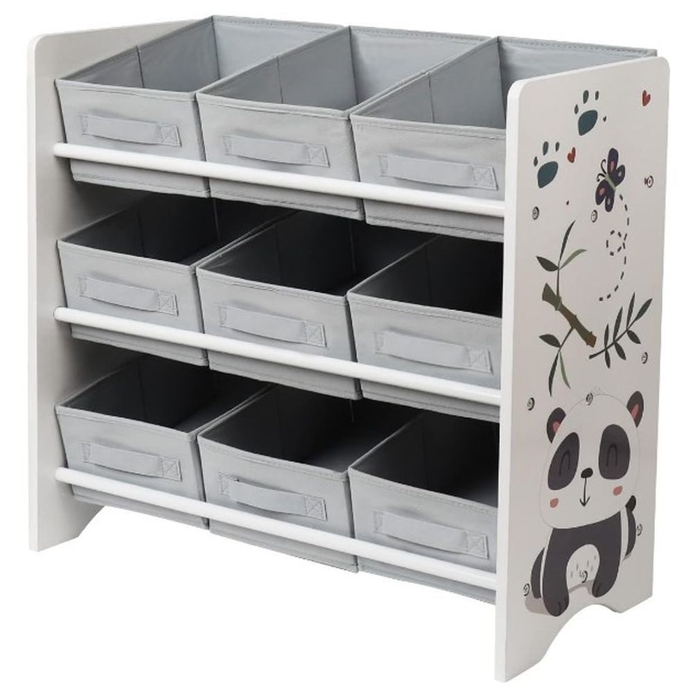 Dreeba - 3-in-1 Kids Storage Organizer Set - Grey - 3 Pcs